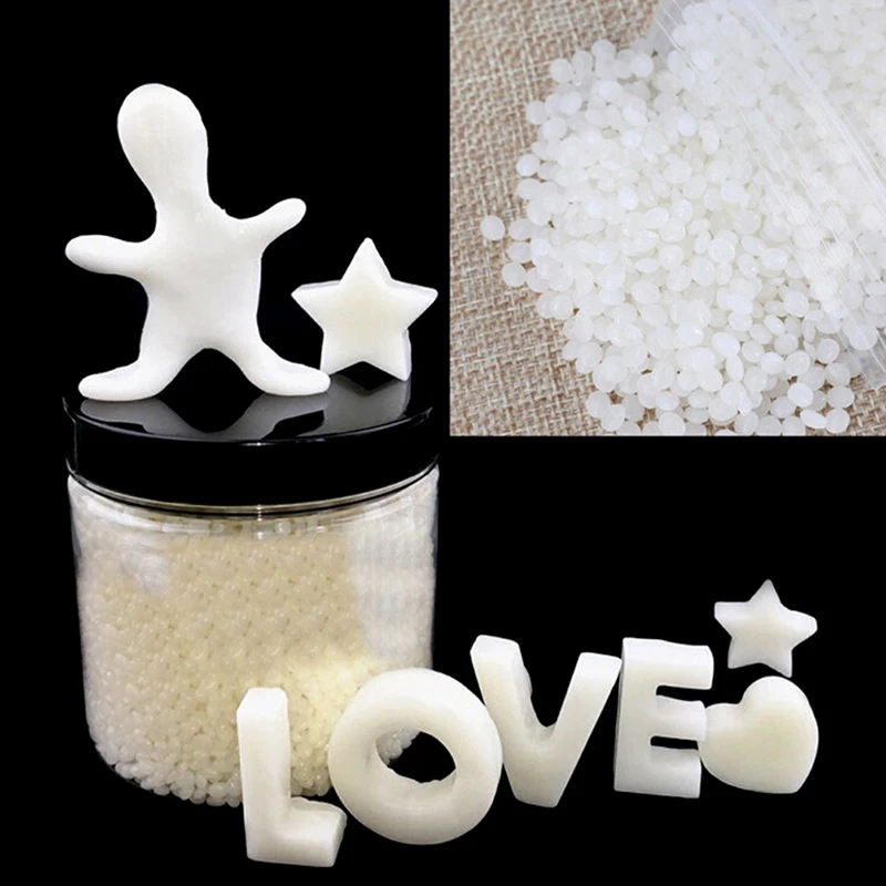 

20g/50g White Polymorph Thermoplastic Friendly Plastic Insta Morph Polycaprolactone Polymorph Pellet DIY Slime Tool High Quality