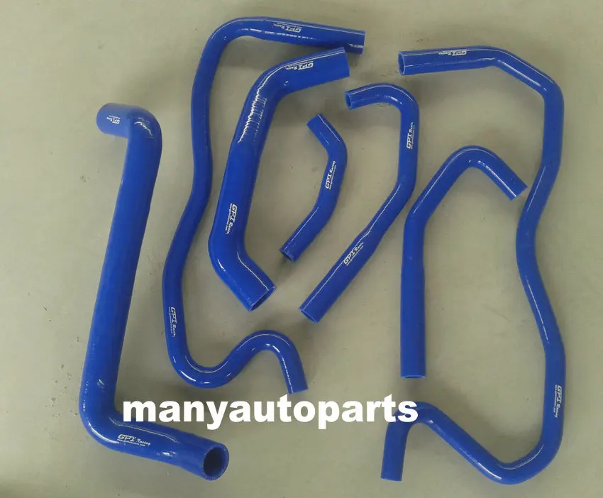 BLUE silicone radiator heater hose for Commodore VE V8 6.0L LS2 L98 SS