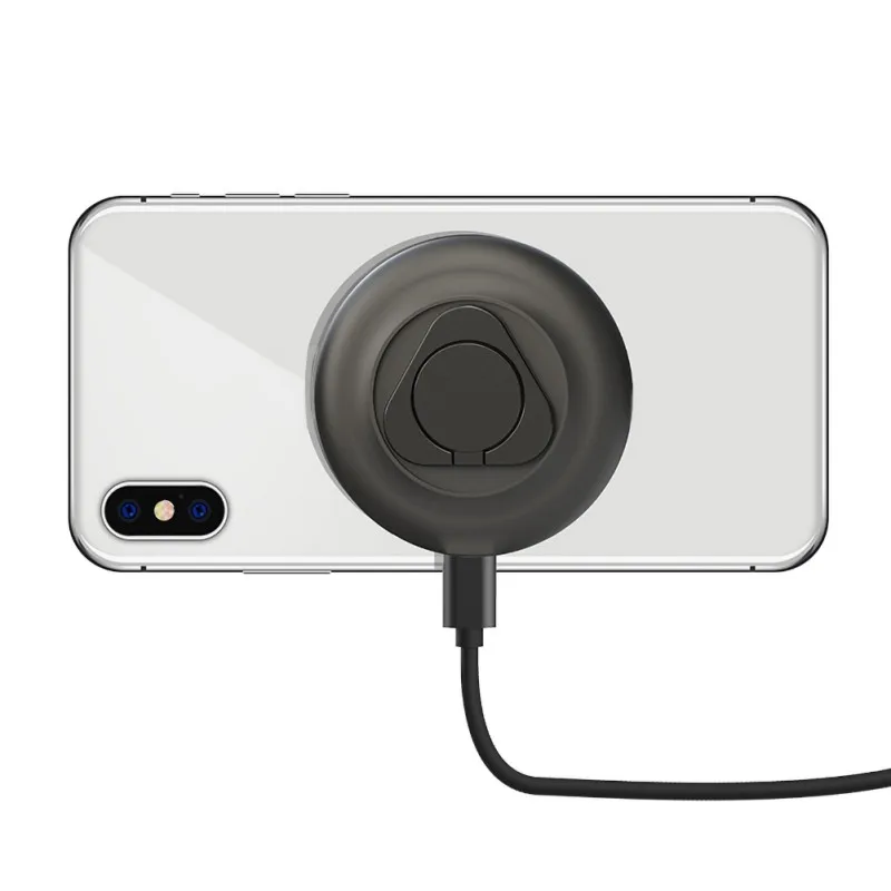 

ESHOWEESuction Cup Qi Wireless Charger For iPhone Xs Max Xr X 8 Plus 10W Fast Wirless Wireless Charging Pad For Samsung S9 S8 S7