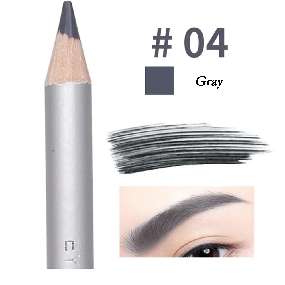 Мода водонепроницаемый карандаш для бровей Косметика для глаз инструменты красоты красивые брови ручка для бровей водонепроницаемый 5,20 - Цвет: D