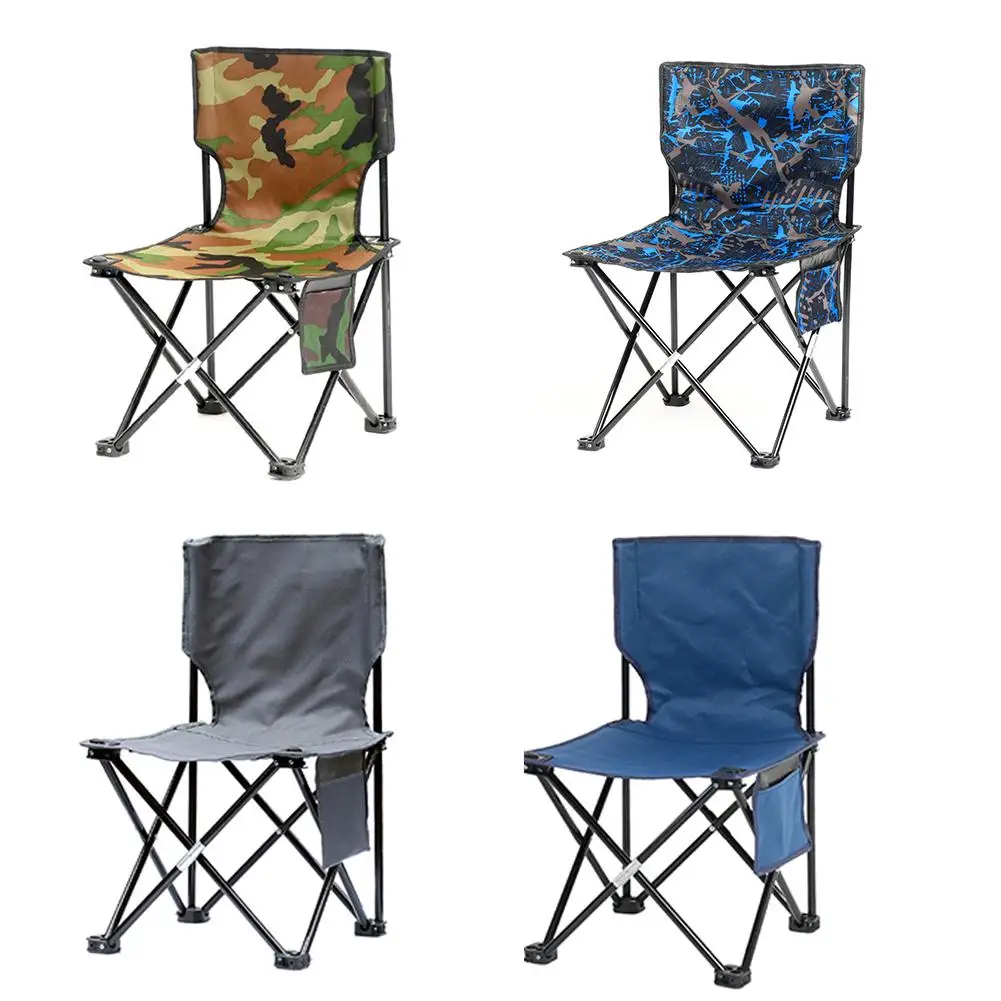 

Outdoor Portable Folding Stool Camping Beach Fishing Chair Stool High Quality Fishing Chair Camouflage Folding Fishing Chair