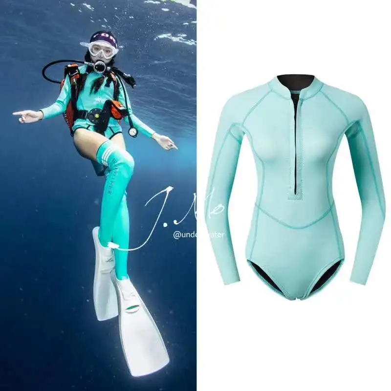 2mm diving suit, wet suit, swimsuit, surfing, snorkeling, deep diving, sun warming, jellyfish