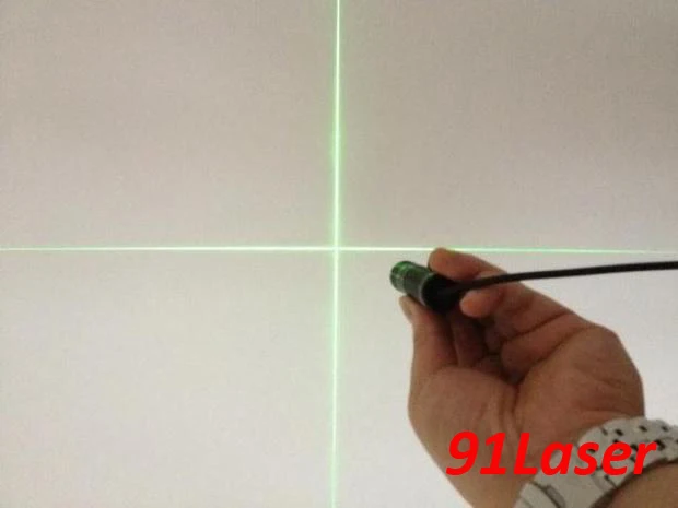 

532nm Green laser module 20mW Cross with power adapter and laser bracket