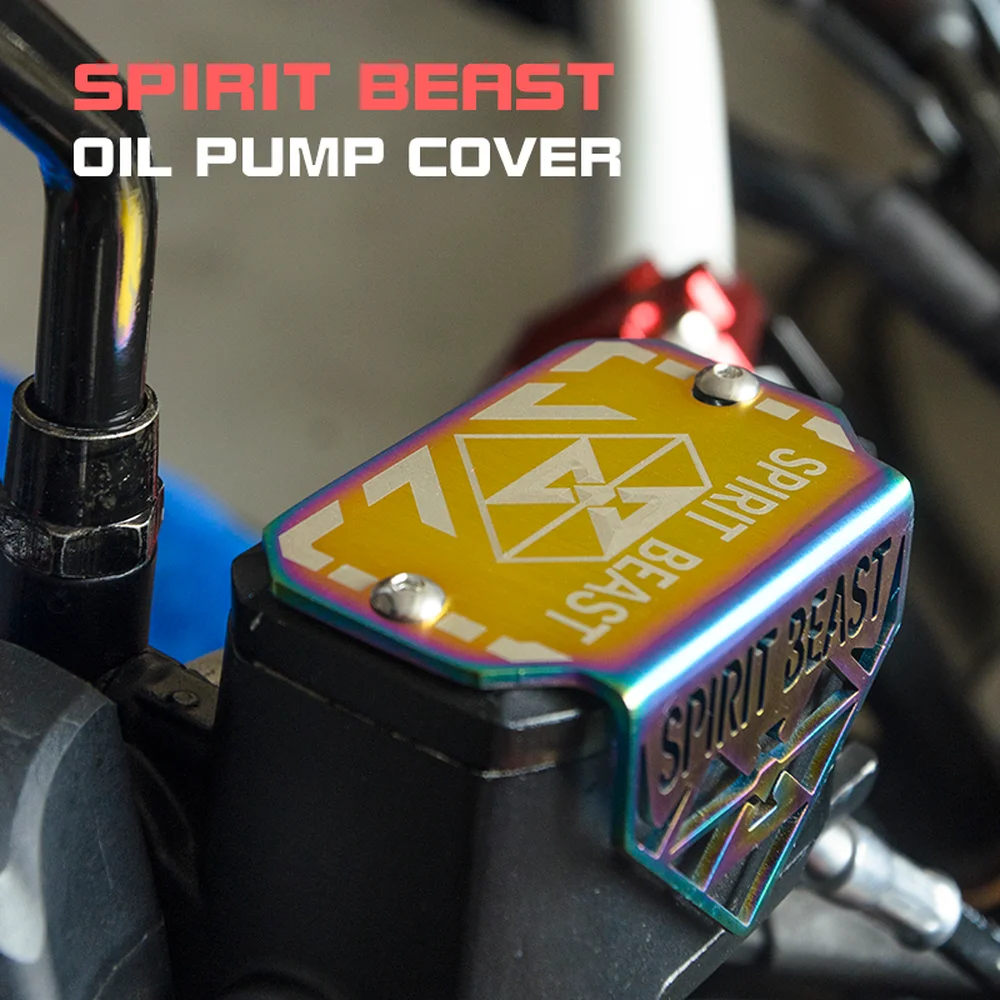 

Spirit Beast Motorcycle Oil Pump Cover for Benelli HONDA SUZUKI Motorbike Accessories