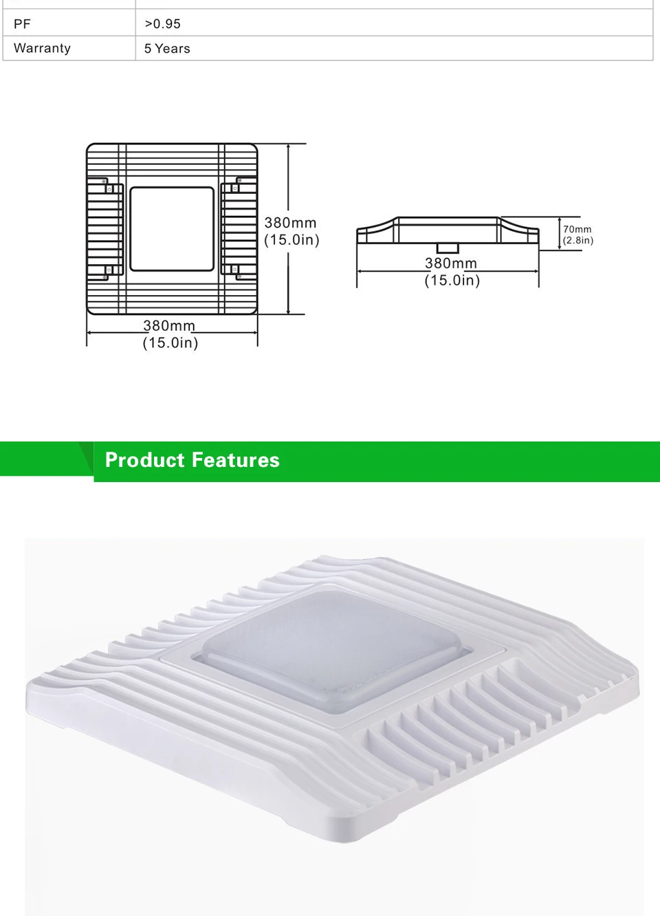 Free-shipping-150W-LED-Canopy-Lights-for-Gas-Station-19,50-Lumens (2)