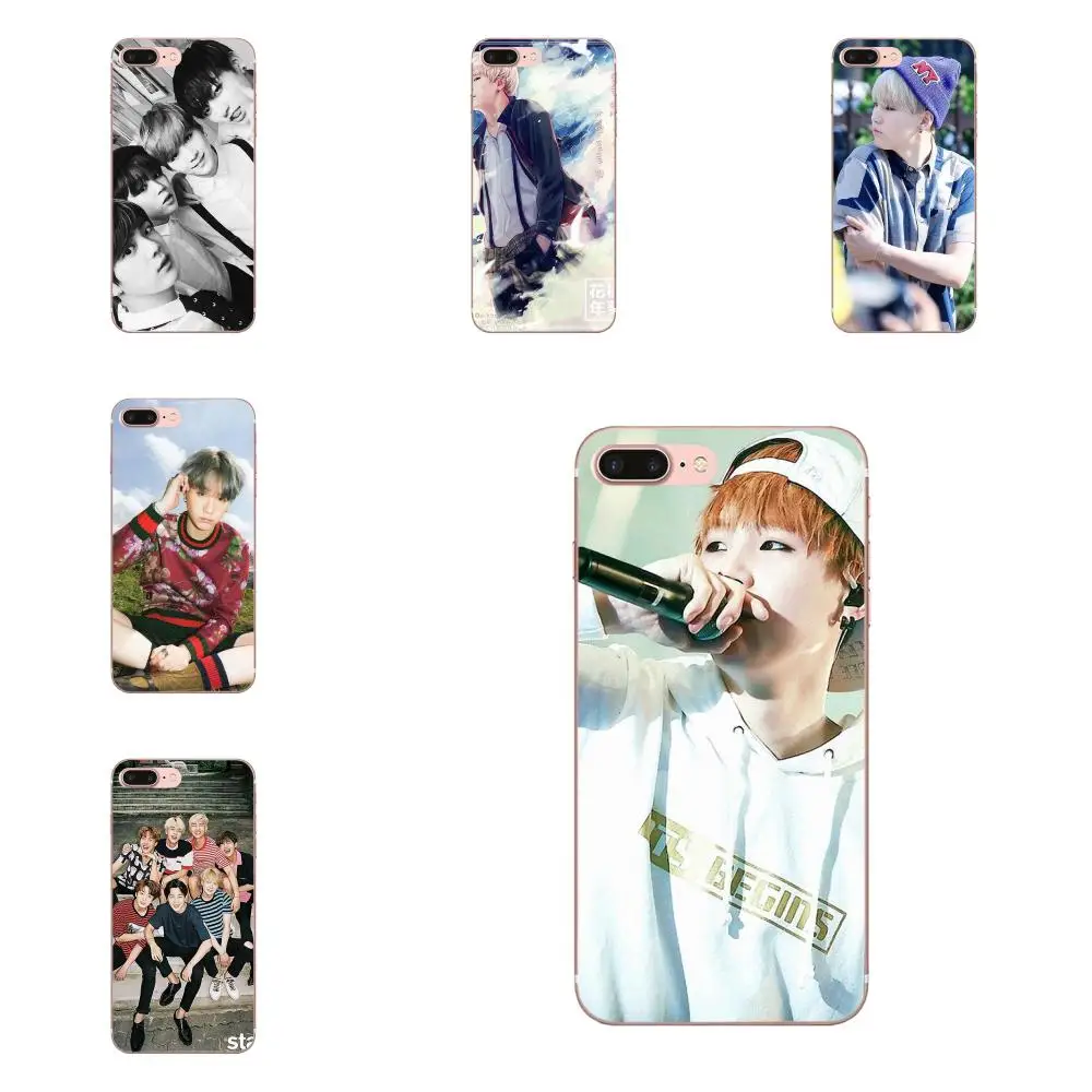 

Suga Bangtan Boys Design High Phone Case For Xiaomi Mi3 Mi4 Mi4C Mi4i Mi5 Mi 5S 5X 6 6X A1 Max Mix 2 Note 3 4