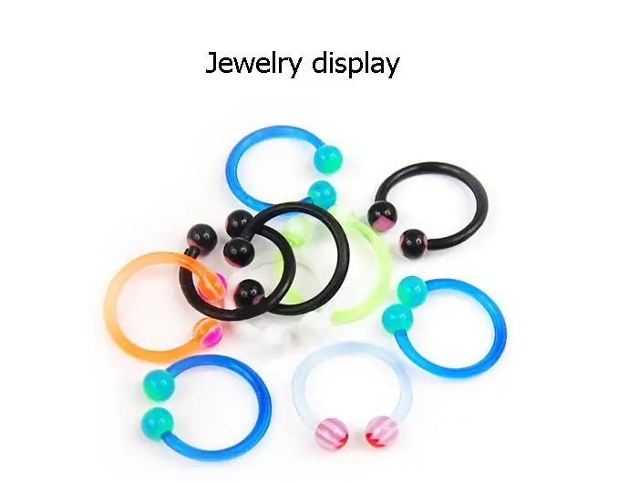 

12pcs/lot Color Send Randomly Goth Punk Clip On Piercing Body Fake Nose Lip Rings Hoop Ear Tongue Ring Unisex Body Jewelry