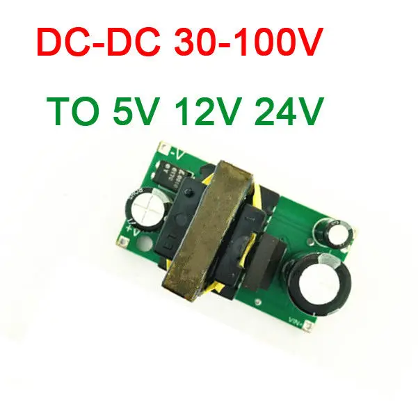 

DC-DC Buck Converter DC 24V-100V 36V 48V 64V 72V 84V 96V to 5V 12V / 24V MAX 2A Step Down Power Supply Module VOLT Regulated