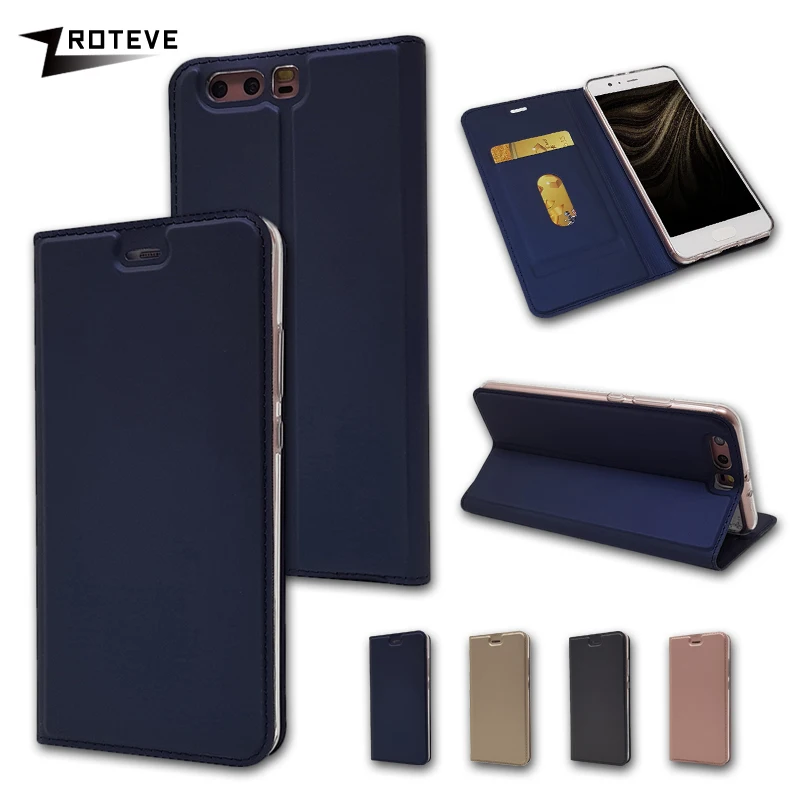 

Flip Cases For P10 ZROTEVE PU Leather Magnetic Cover Card Pocket Wallet Case For Huawei P10 Plus Lite P10Plus Phone Case Cover