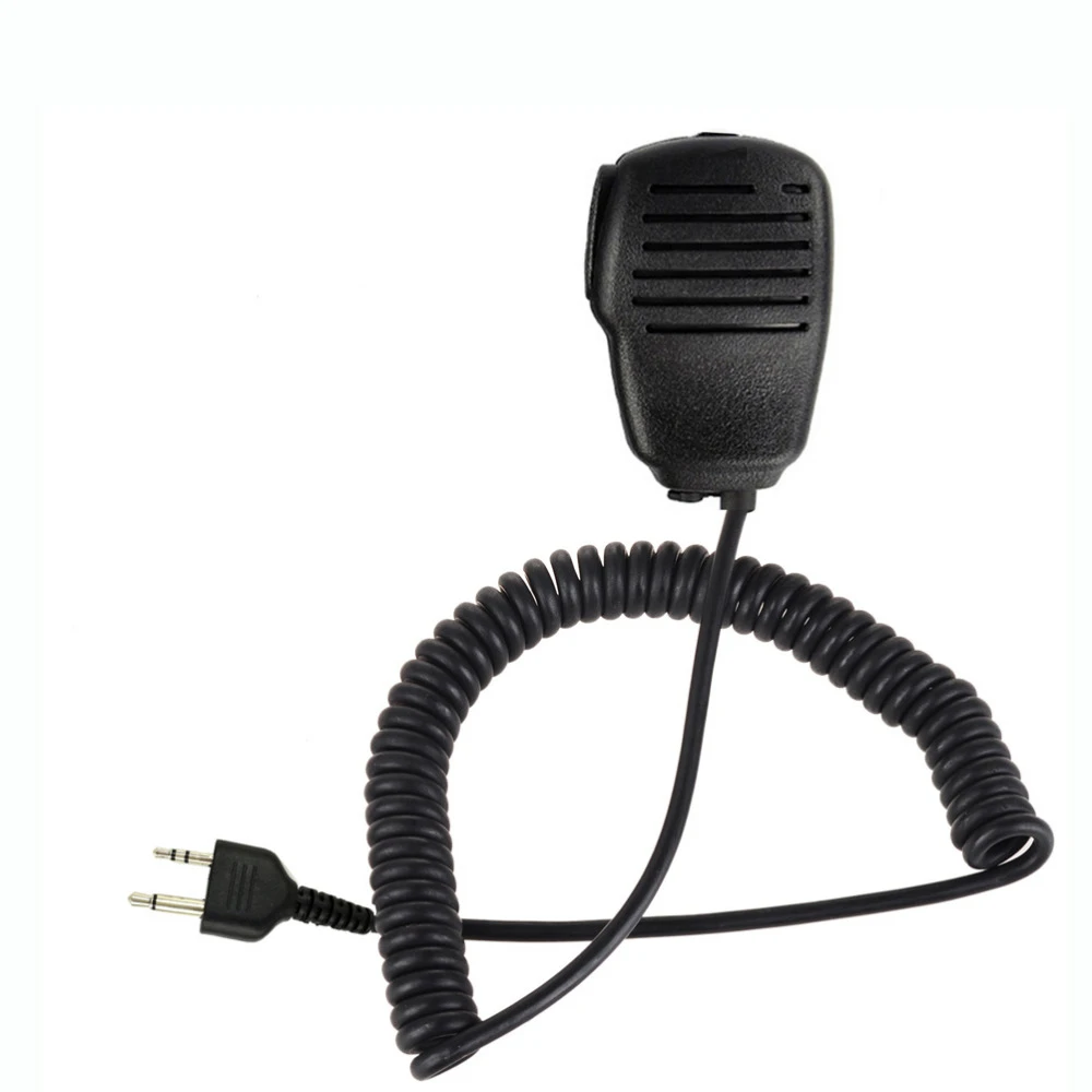 2Pcs Handheld Shoulder Speaker Mic Microphone for Midland Radios GXT//LXT Series