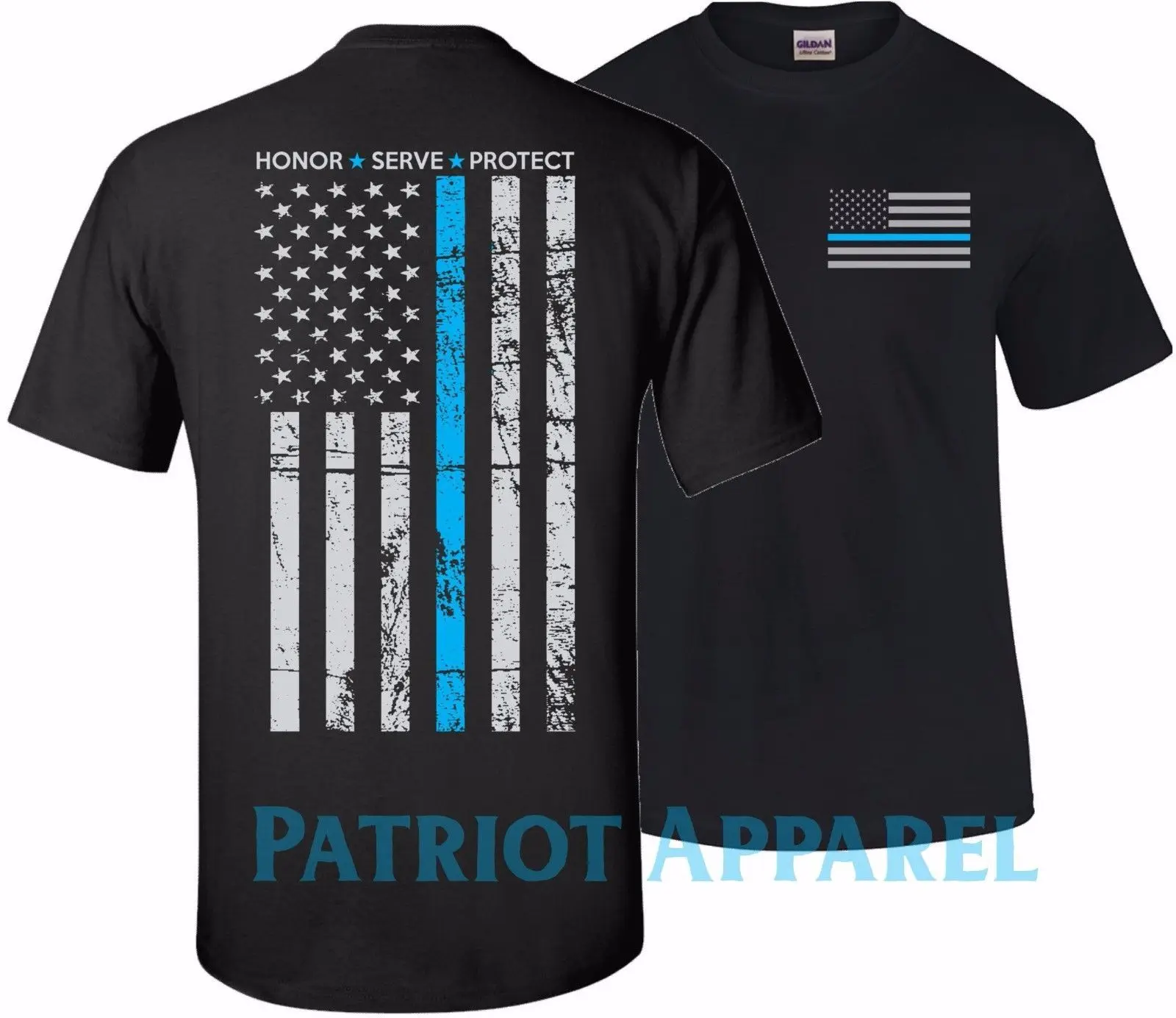 Футболка с надписью Police Lives Matter COPS OFFICER патриотическая футболка голубым флагом 100%