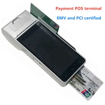 Kaufen Handheld POS Terminal Android Tragbare Bluetooth Wifi Smart Gerät EMV Zahlung NFC Pos-terminal Mit Drucker