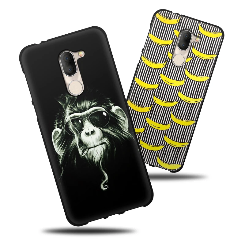 EiiMoo Матовый Мягкий ТПУ силиконовый чехол для Alcatel 3X 5058i 5058y милый мультяшный