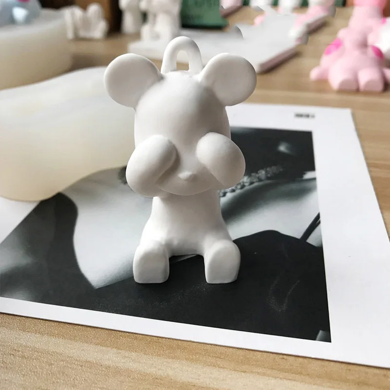 Handmade Silicone Molds DIY Gypsum Plaster Silicone Molds Aroma Plaster