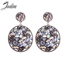 Ювелирные изделия joolim оптом/красочные стеклянные серьги для пирсинга, вечерние ювелирные изделия