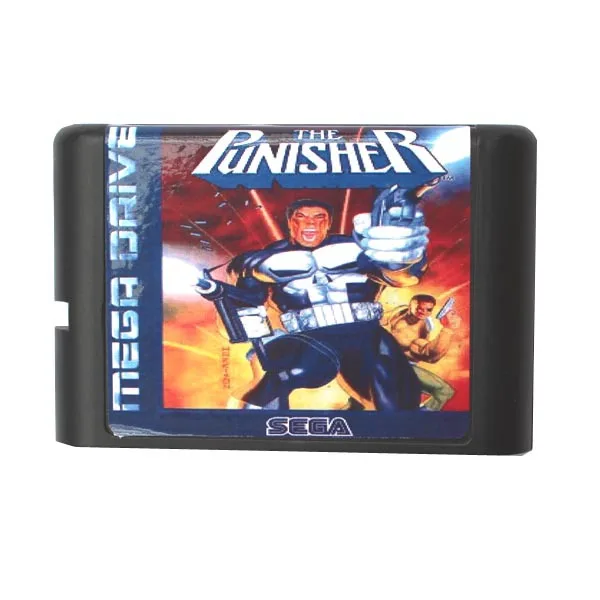 Карточка для игры Punisher 16 бит MD Sega Mega Drive Genesis|16 bit|md game16 bit md |