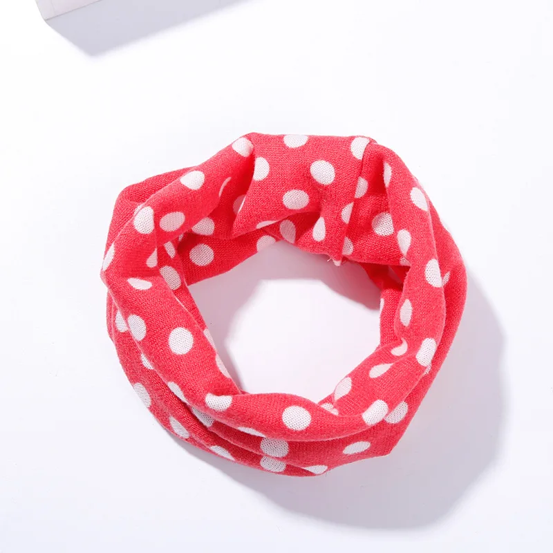 Spring and Autumn fashion cute baby cute imitation cashmere scarf soft and comfortable stars dot letter pattern bib collar