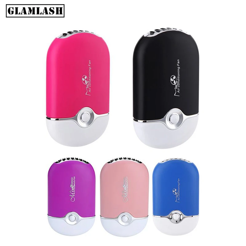 

GLAMLASH Mini USB Fan Air Conditioning Blower Glue Grafted Eyelashes Extension Lash Mascara Fast Dryer Makeup Tools