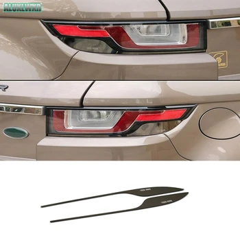 

Car-Styling Head Tail Light Lamp Headlight Eyebrow Eyelid Cover Trim Chrome Decor Strip fit For Land Rover Range Rover Evoque