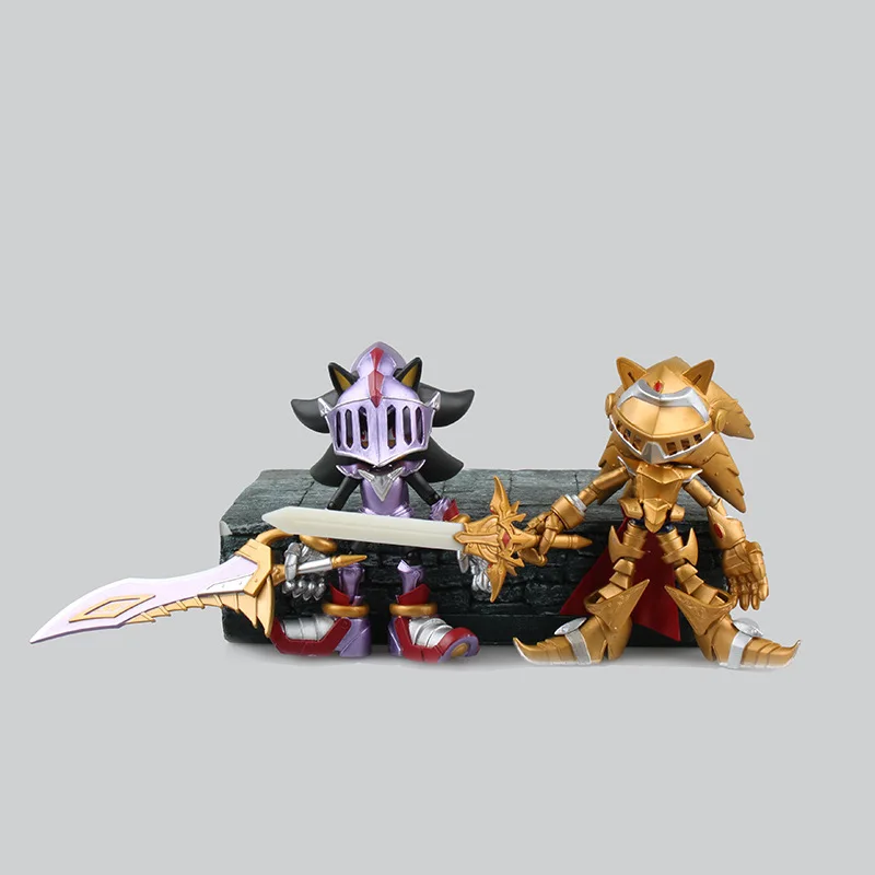 2スタイルソニック ザ ヘッジホッグおもちゃ黒騎士エクスカリバーソニックサー ランスロットで影剣pvcアクションフィギュア子供のおもちゃ12 14センチ Aliexpress