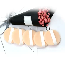 Органические ватные диски макияж губка Красота 5 шт. шерстяная ткань мягкая и приятная на ощупь ткань; гладкого бритья основа пудра, косметический Спонжик