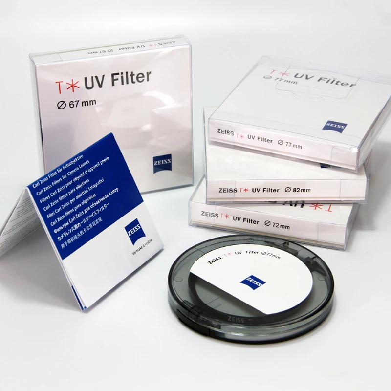 Профессиональный ультратонкий фильтр Carl Zeiss T * UV 49 52 55 58 62 67 72 77 82 мм для объектива