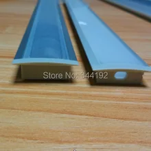 2 м/шт. 90 м/лот алюминиевый профиль с крышкой и заглушки для светодиодных полосок Деревянные Настенные светильники декоративные огни