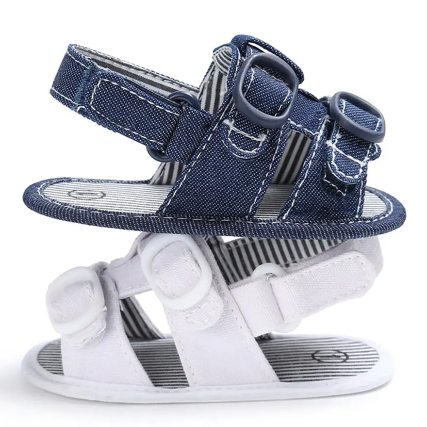 Cowboy Summer Baby Shoes Infant Crib Shoes Newborn Comfortable Chaussure First Walkers