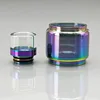 1Set Replacement Bubble Fat Glass Tube With 810 SS Glass Drip Tip For  SMOK TFV12 Prince 8ML TANK Rainbow Clear Color ► Photo 2/5