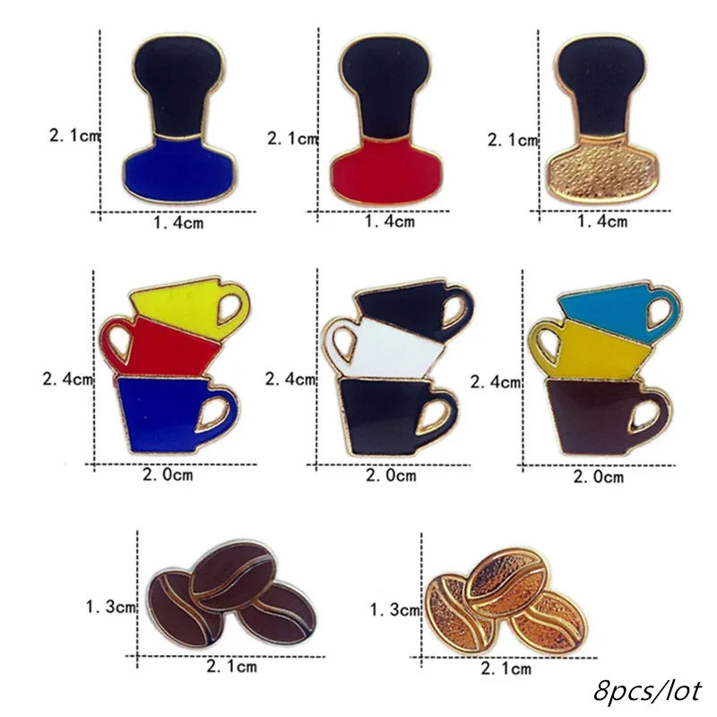 Metal Cafe Badge Coffee Gadget A4D-3