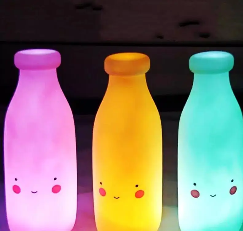 

Baby Pillow Bedroom Night Light Milk Bottles Sleep Led Table Lamp Bulb Night Light Children Kids Feeding Bedside Lamp