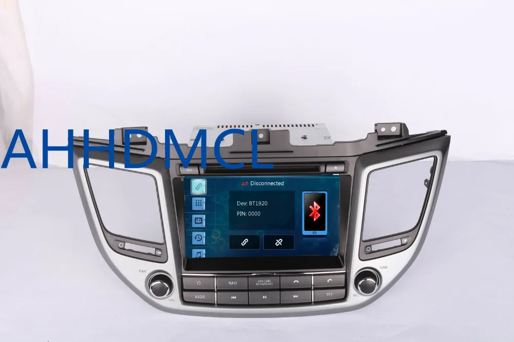 Sale AHHDMCL Car Multimedia Player DVD Radio Stereo Audio GPS Navigation For Hyundai IX35 Tucson Right Hand Drive 2015 2016 2017 4