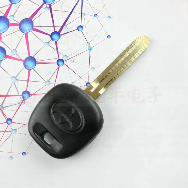Запасной механический замок Keyshell со слотом для чипа Toyota corolla REIZ highlander|Слесарные