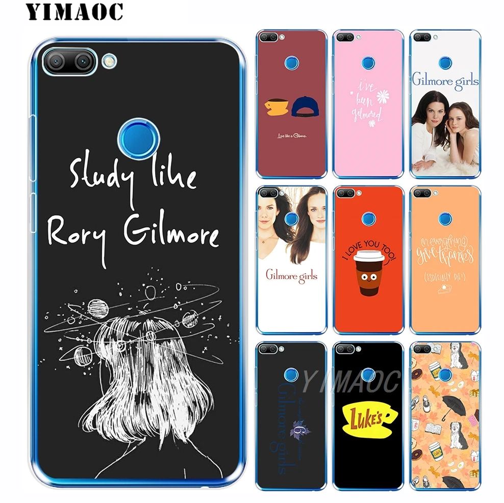 YIMAOC Gilmore Girls Soft Case for Huawei Honor 10 9 8X 8C 8 7C 7X 7A Pro 6A Lite Note Nova 3i 3 2i Y6 Y7 Y9 Prime 2018 |