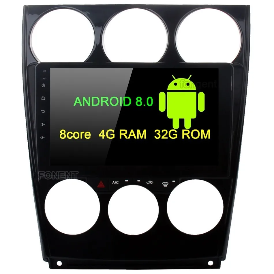 

9" Car Radio Android 8.0 Multimedia Player for Mazda 6 GPS 2006 2007 2008 2009 2010 2011 2012 2013 Head Unit 4G 32G Octa-core