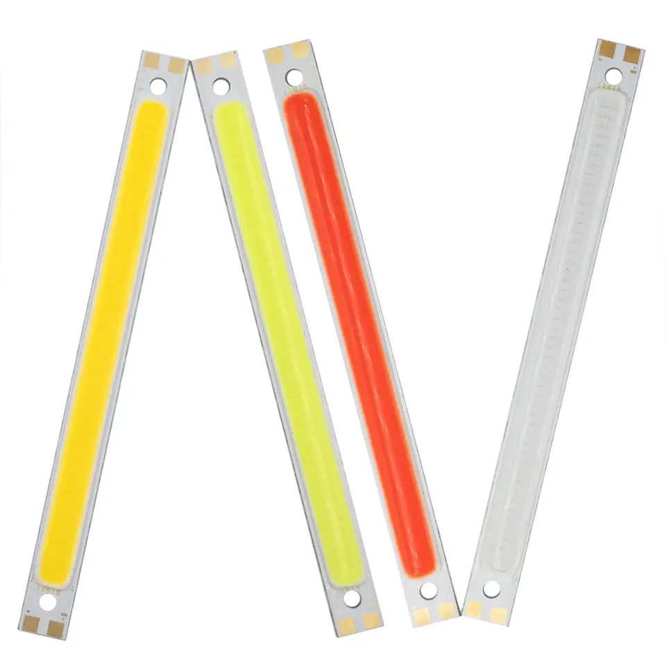 [Светодиодные лампы] 120x10 мм 1000 лм 10 Вт чип COB Светодиодная лента лампа 12 В