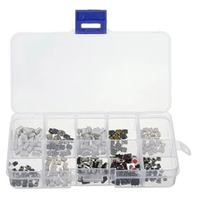 250 Tactile Pushbutton Switches Instant Tact Classification Kit