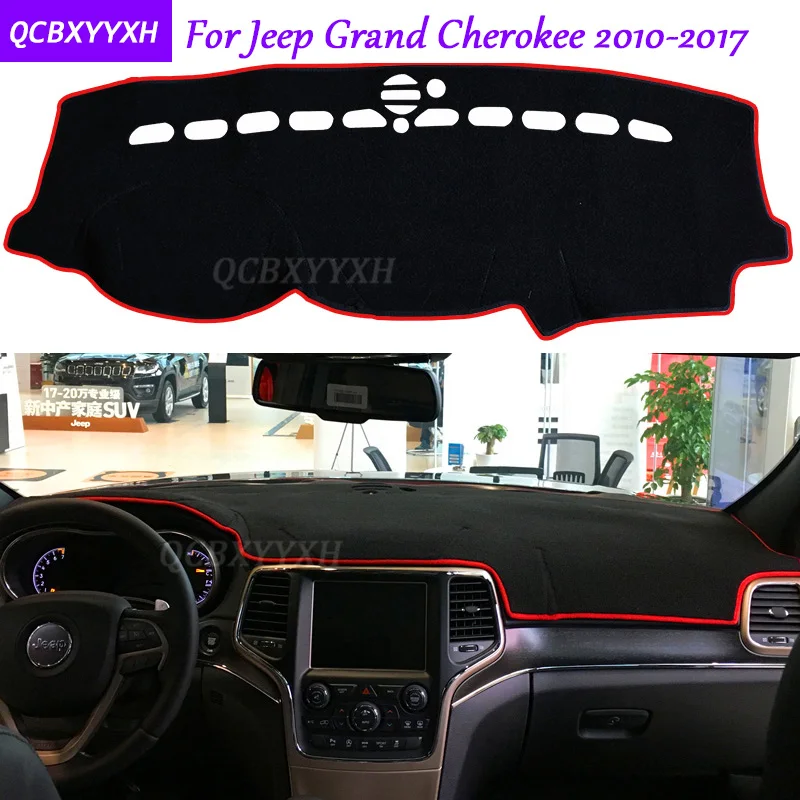 Для Jeep Grand Cherokee 2010- коврик на приборную панель защитный для интерьера Photophobism коврик тент подушка для автомобиля Стайлинг авто аксессуары