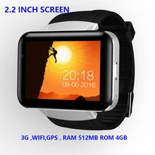Новое поступление Многоязычная Wi-Fi 3 г SmartWatch с 900 мАч аккумулятор долго standy для просмотра кино анти-потерянный тонкие