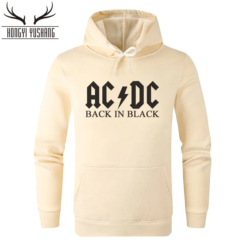 AC DC هوديي الرجال الهيب هوب موسيقى الروك ACDC البلوز الذكور عارضة الشارع الشهير سترة هودي بلوزات الرجال النساء العلامة التجارية الملابس w14