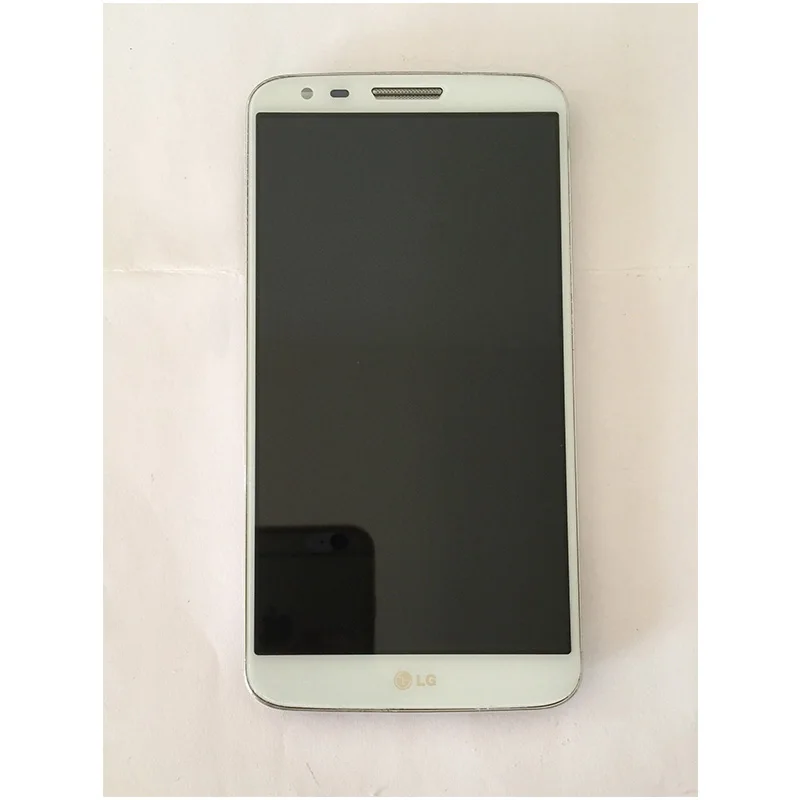 Original For LG G2 D802 LCD Display Touch Screen Digitizer Assembly With Frame Black And White