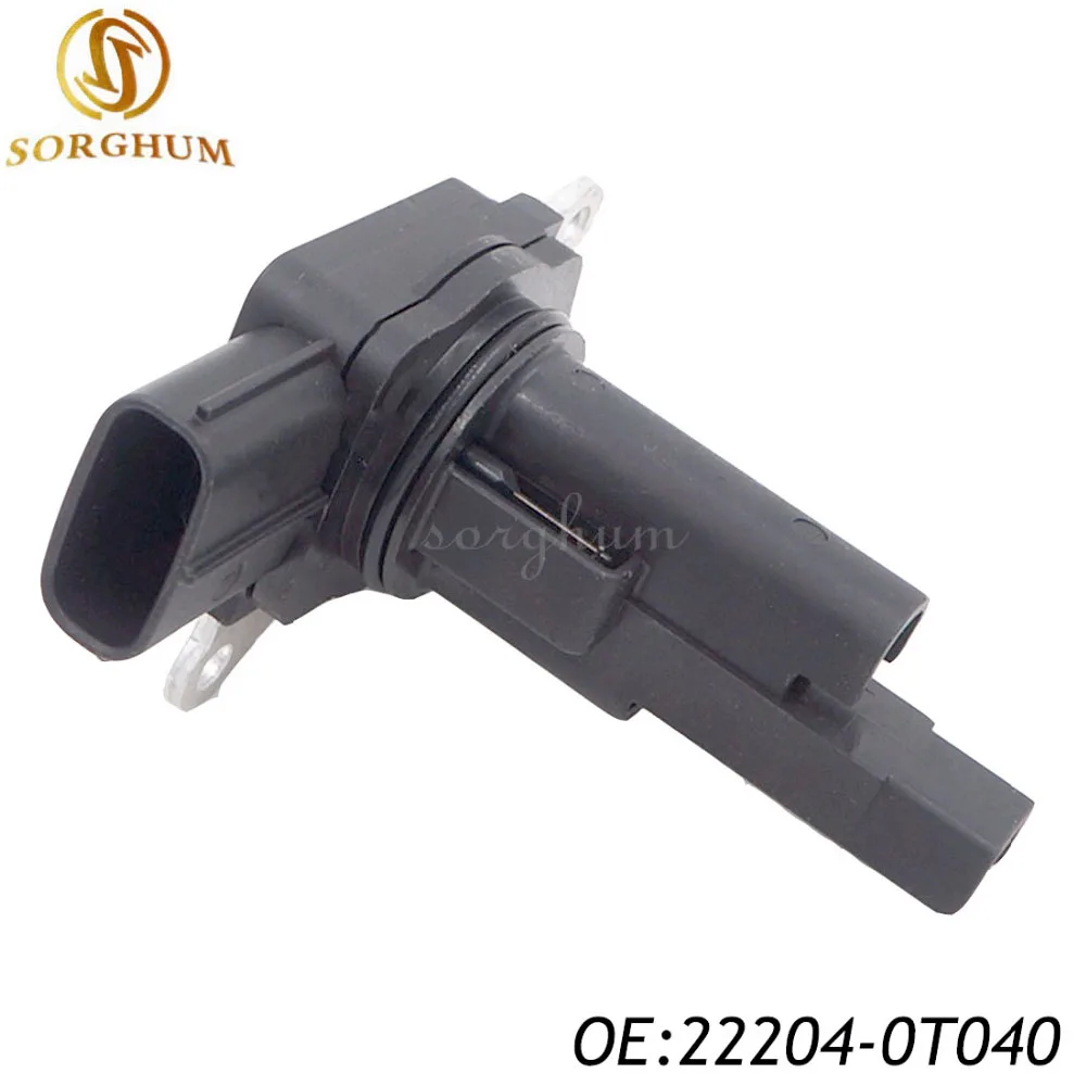 Датчик массового расхода воздуха 22204-0T040 MAF для Toyota Corolla Tundra Lexus RX450 Scion TC XD IQ 197400-5370 |