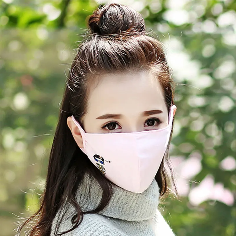 1 шт. корея унисекс пыли аллергии маски от гриппа моющийся дыхание здоровая Безопасность Респиратор маски со ртом для лица для девочек и женщин дети