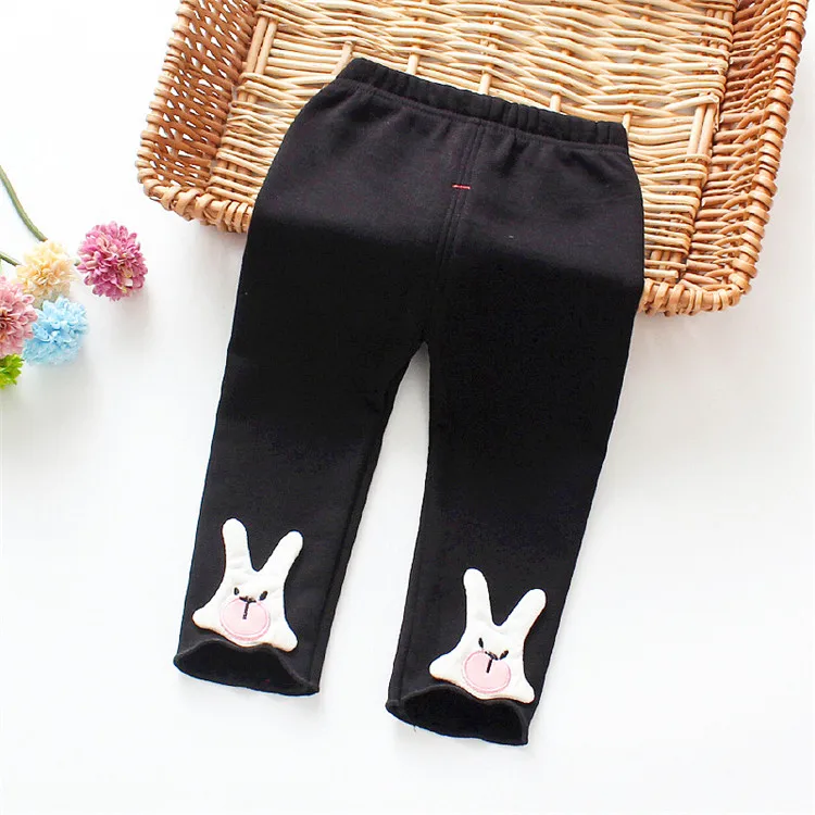 Girls Leggings 2018 Winter Legging Girls Kids Cotton Pants Warm For Girls Cartoon Thick Toddler Pants Cute Child Trousers   108