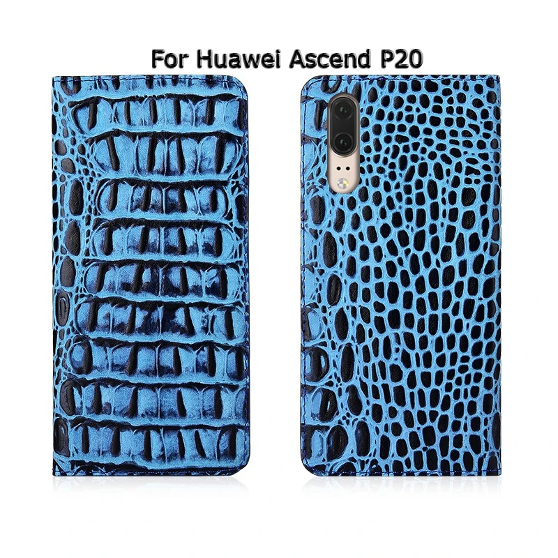 Чехол из натуральной кожи с 3D рисунком крокодила для huawei Ascend P30 P20 Lite Pro, чехол с откидной магнитной подставкой, чехол для мобильного телефона, сумка SN01