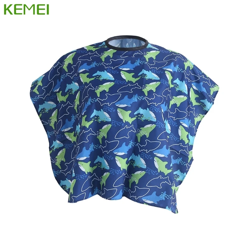

Child Kids Hairdresser Hair Cutting Barber Cape Haircut Apron Clothes Waterproof #046