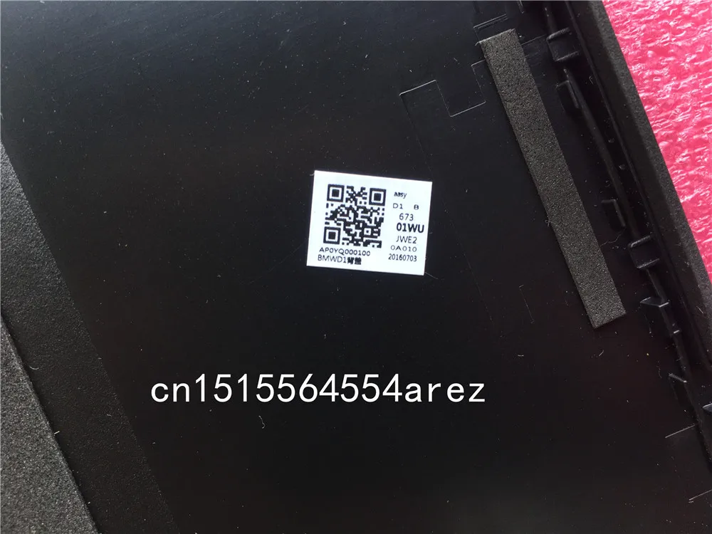새로운 오리지널 레노버 아이디어패드 300-17 300-17ISK LCD 후면 커버 케이스, LCD 케이블 포함 lcd 후면 커버, AP0YQ000100