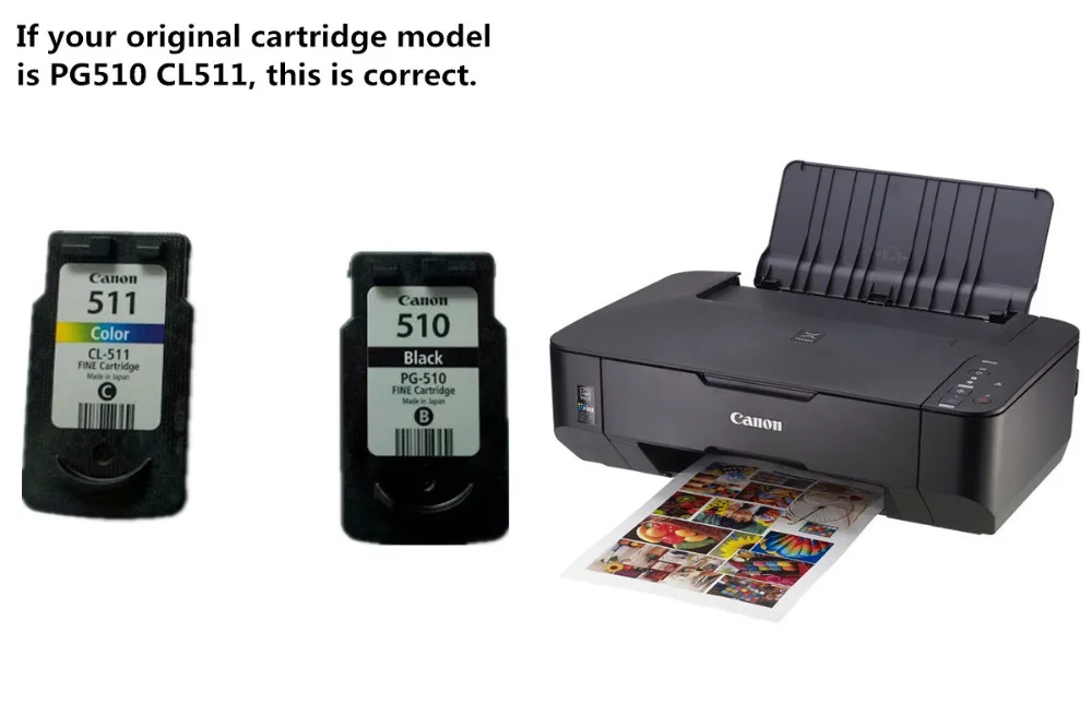 Печать отличного качества; Pg510 Cl511 перезаправляемый картридж для hp Canon MP240 MP250 MP260 MP270 MP280 MP480 MP490 IP2700 MP252 MP235