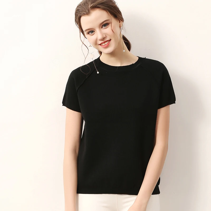 Litvriyh summer lady knitted top female pullover thin short women sweaters and pullovers female jumper sleeveless 19 pull femme