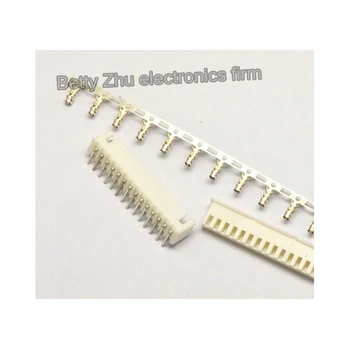 

100pcs/loy XH2.54-14P 14PIN terminal block 2.54MM pitch connector : plug + plastic bending needle socket + terminal